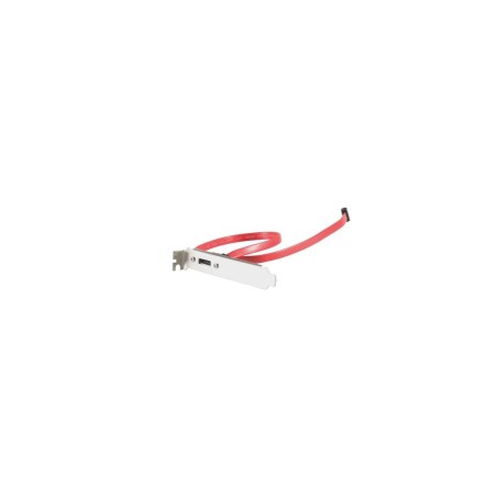 "Premium Slot Bracket 1x eSATA 3Gbs with Cable - Enhance Your Connectivity!"
